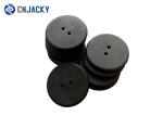 Shockproof Black Color UHF RFID Tag PPS Uhf Laundry Tag Label Diameter 25.5MM