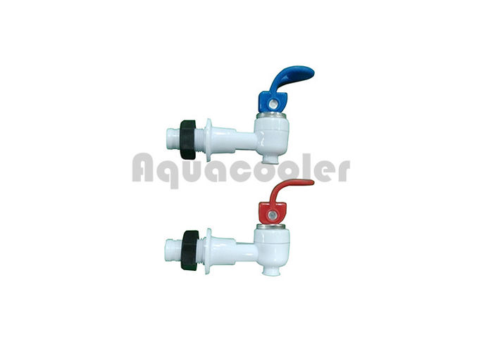 White Color Hot Cold Water Faucet Outer Thread