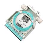 C45 DIN Rail Fiber Optic Terminal Box 12 Port SC MPO Prefabricated Cabinet