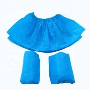 Quality Blue Non Woven Boot Covers , Cleanroom Overshoes Special Dustproof wholesale