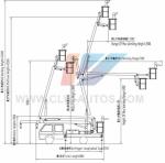 24m High-Altitude Operation Trucks Truck Mounted Aerial Work Platform 4X2 Aerial