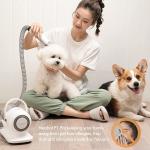 50W Pet Hair Grooming Kit Care Robot Vacuum Cleaner For Pet And Dust Removal
