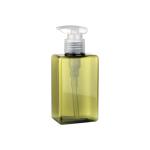 Custom Color 250ml PETG Bottle Green Pump Bottle for Shampoo and Lotion