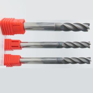 Quality Diamond Coated Carbide 6mm End Mills Long Flute Squares For Graphite wholesale