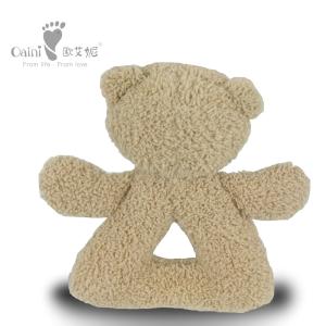 Quality OEM ODM Infant Educational Soft Toys MultiShaped Stuffed Animal Rattle 16cm wholesale