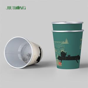 Quality PE Coated Round Disposable Paper Cup Customized Printing wholesale