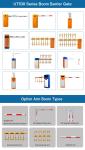 120W 2.0mm Thickness 6m Arm Vehicle Barrier Gate