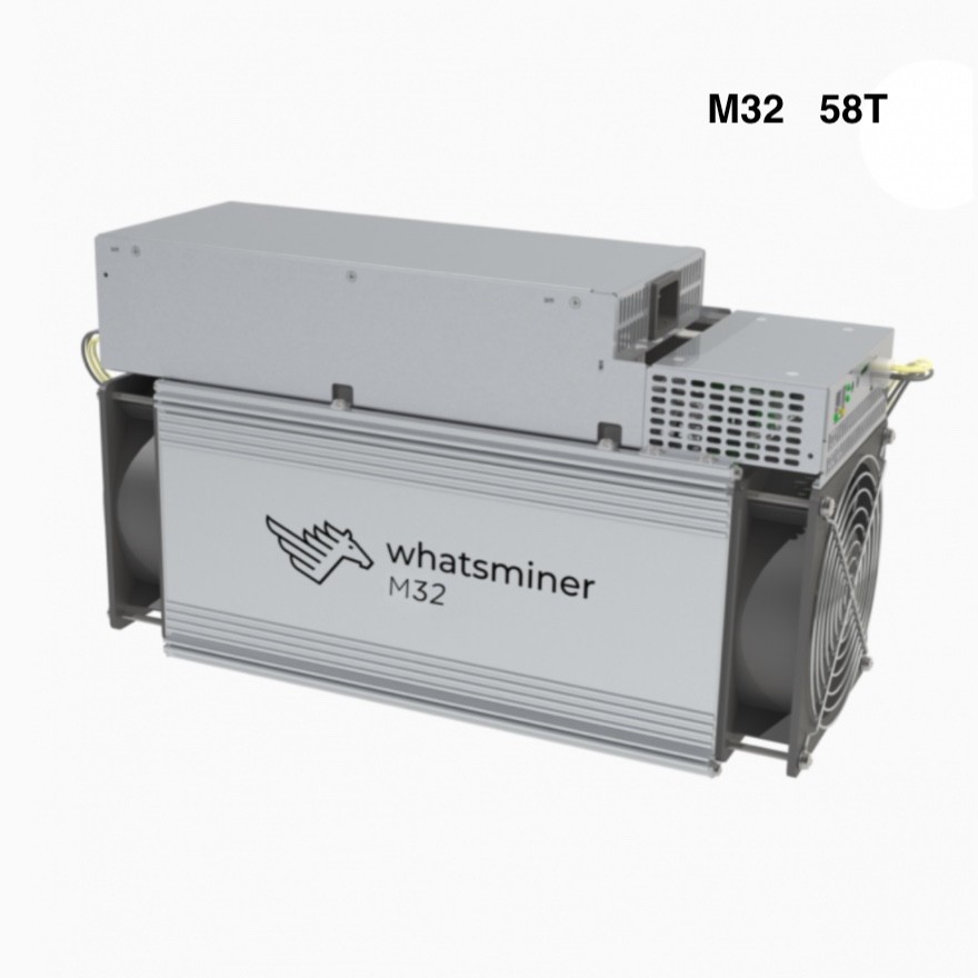 58T M32 Whatsminer 3300W Sha 256 Asic Miner Bitcoin Mining