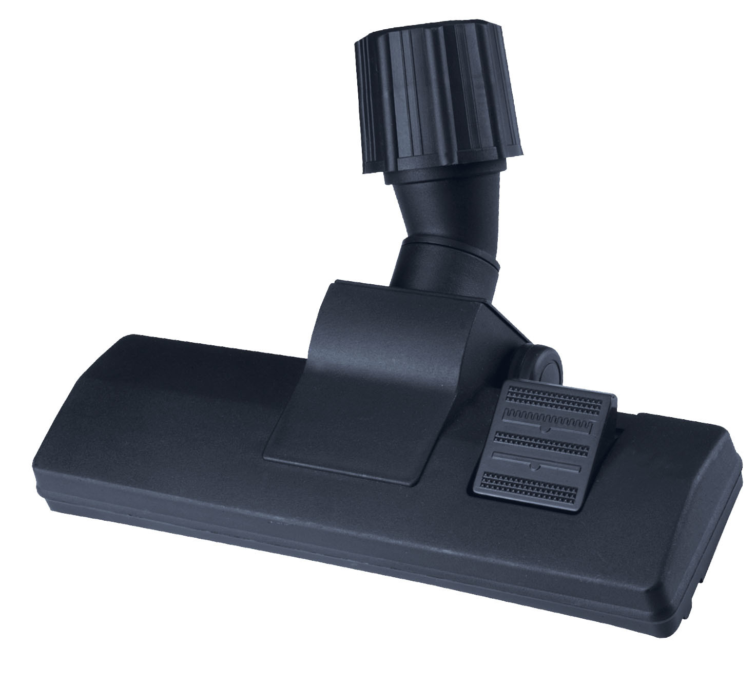vacuum cleaner brush with universal contact and metal plate
