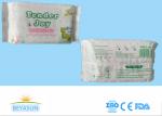 Water Based Adult Baby Wipes For Sensitive Skin / Disposable Wet Tissue Wipes