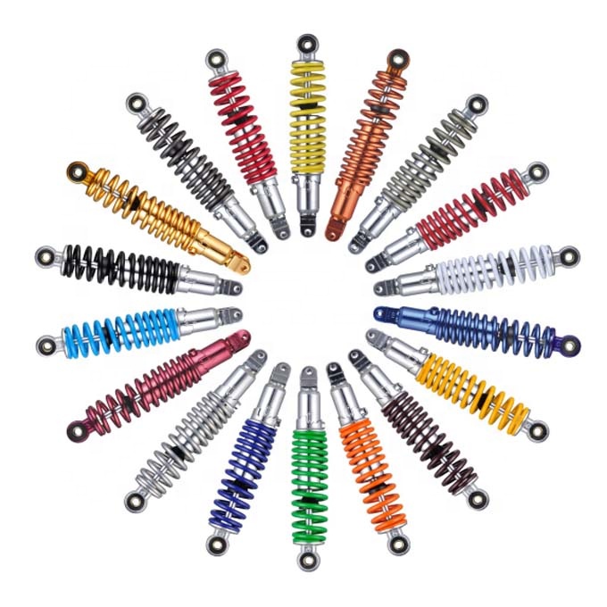 Replace/Repair Purpose Steel Rear Suspension Shock Absorber for Motorcycle Scooter Dependable and Long-Lasting