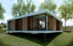 Prefab Steel Frame Luxury Prefabricated Houses Uruguay Modern Design Bungalow