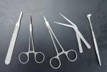 MSDS Surgical Medical Equipment Spare Parts Anodized Stainless Steel Scissors
