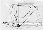 700*25C Carbon Track Bike Frame Carbon Fiber Toray T800 Carbon Fiber Frame Fixed