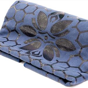 Quality 173cmx61cm Silicone Design Microfiber Yoga Towel Non Slip wholesale