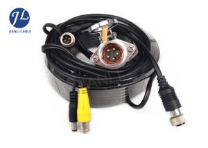 Quality 5 Way Car Reversing Camera Extension Cable / Electric Video Camera Wire wholesale
