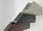 T5 T6 Aluminum Door Profile Powder Coated Aluminium Channel