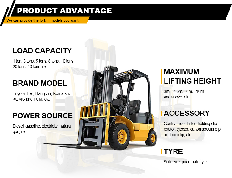 Electric Power 16 Ton Komatsu Forklift Top-notch Performance and Durability
