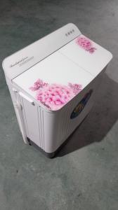 Quality All Glass Cover Mini Washer Dryer Unit , Small Portable Twin Washer Dryer wholesale