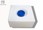 60l Rectangular Plastic Water Tank For Drinking Water Storage White / Yellow