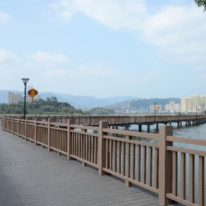 Quality Outdoor Wood Plastic Composite Railing Recycled Balustrada WPC wholesale