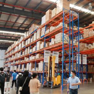 Quality 1500kg / Level Metal Shelving Heavy Duty Warehouse Pallet Racking wholesale