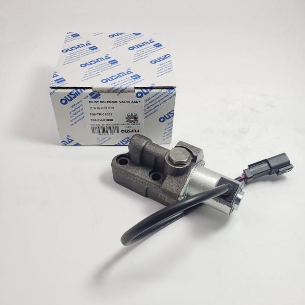 Pilot Solenoid Valve Assy 708-7R-01631 708-7H-01630 for Komatsu D155A D275A