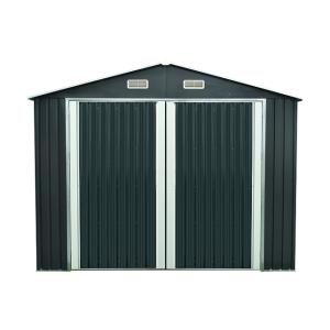 Quality 15m2 18m2 Outdoor Metal Storage Shed 10x16ft with Security Lock wholesale