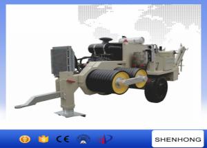 Quality ISO Cable Tensioner Overhead Line Stringing Equipment 630 MM Bullwheel Bottom wholesale
