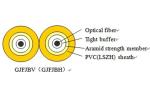 Enhanced Security Tight Fiber Indoor Fiber Optic Cable GJFJV for Dependable