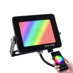 App Controlled RGBCW Outdoor Waterproof LED Flood Lights 35W