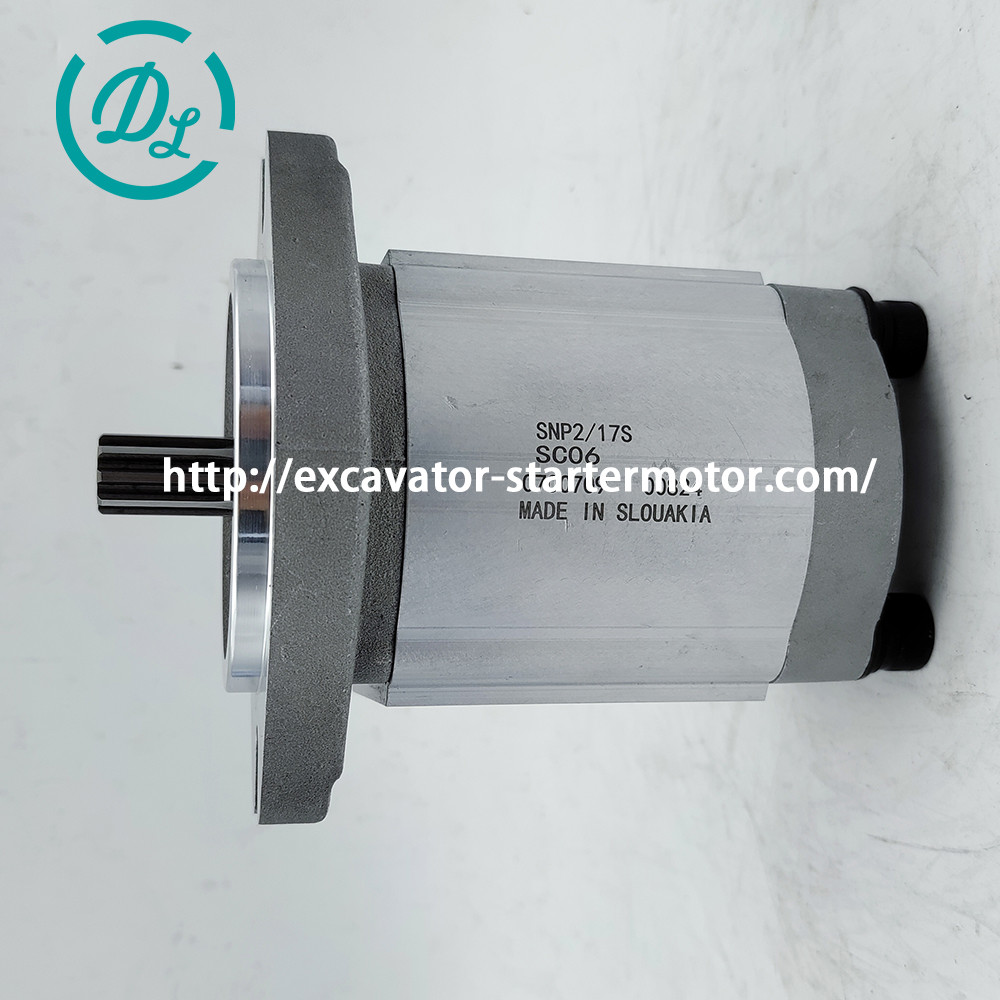 Excavator Hydraulic Gear Pump SNP2-17S SC06 070C709 00824 111.20.135.00