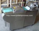 300kgh Semi-Automatic Wave Shape Potato Chips Production Line