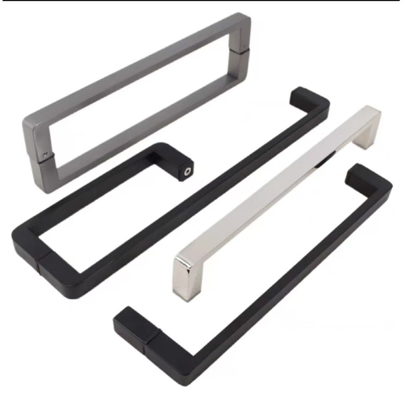 Customized Shower Glass Door Handle Small Sliding Shower Door Handles
