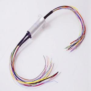 Quality 44mm Flange IP51 Capsule Slip Ring 22 Wires For Radar System wholesale