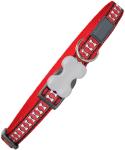 Adjustable Soft Nylon Dog Collar , Soft Webbing Reflective Pet Collars