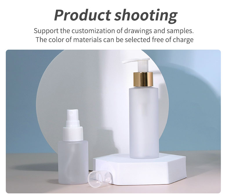 150ml 200ml PET Plastic Bottle with Pump for Luxury Bottle Skincare Face Cream Body Lotion and Serum Oil Screen Printing