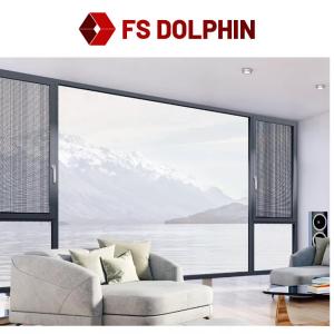 Quality Passive House Aluminum Casement Window Double Glazed Tempered Glass Crank Out Windows wholesale