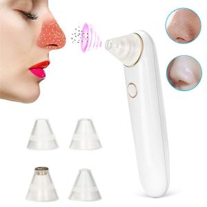 Quality ROHS Cross Border Ultrasonic 4 Heads Blackhead Pore Cleanser wholesale