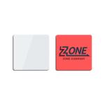 Personalized Sublimation Glass Blanks Sublimation Fridge Magnet Blanks 5*5cm