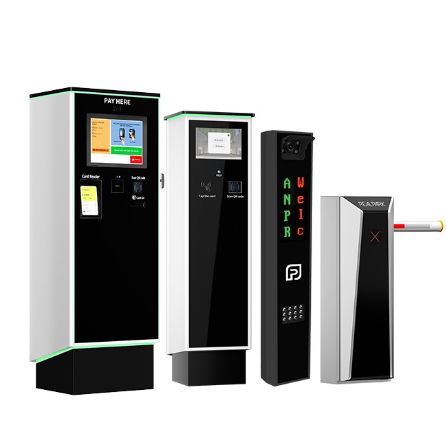 Easy Installation Automatic Number Plate Recognition Parking System with 5MP Camera LPR Controller and RS485 Communication Interface