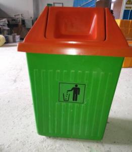 Quality High Durability FRP Dust Bin Fiberglass Trash Can Strong Acid Resistance wholesale
