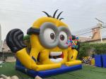 5x5m Inflatable Castle Bouncy Slide Jump Bounce House For Kids And Adults