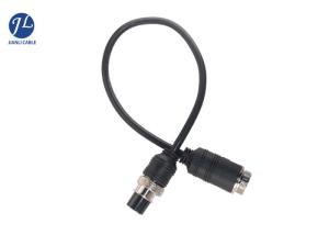 Quality Waterproof Rear View Camera Cable With GX16 5 Pin Aviation Plug Male To Female wholesale
