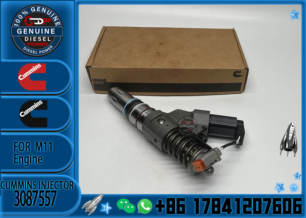 High Quality Diesel Engine Fuel Injector 3411752 3084589 3087557 For CUMMINS ISM QSM M11 Engine