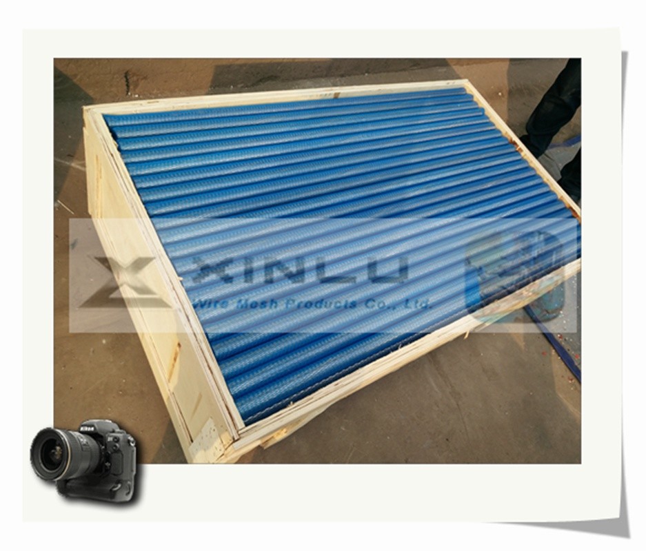 Wedge Wire Water Well Screen Pipe 114mm Diameter Non Clogged For Dewatering