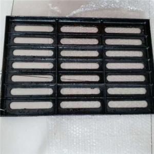 Quality Garden Cast Iron Metal Gully Grid Anti Skidding Trench Drain Grating Black wholesale