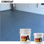 Garages Terraces Decorative Epoxy Resin Floor Coating With Multi Color Flakes