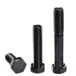 DIN ANSI standard Grade 5 Black Steel Bolts Sample Available