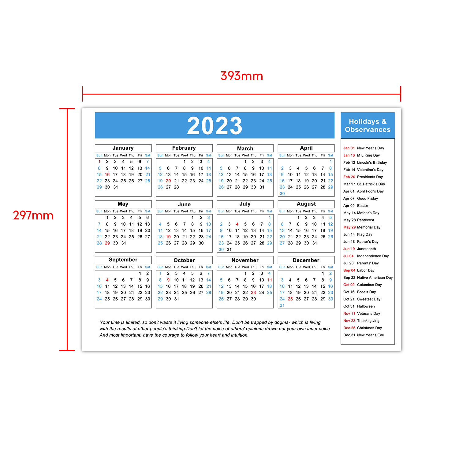 Calendar Board